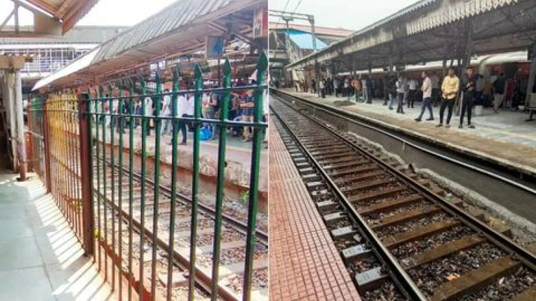 Mumbai: Double-discharge facility at Dadar Station lessens Crowd Mumbai: Double-discharge facility at Dadar Station lessens Crowd