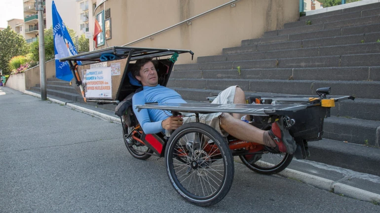 Eco-Warrior David Ligouy's Global Tour enters Mumbai Eco-Warrior David Ligouy's Global Tour enters Mumbai