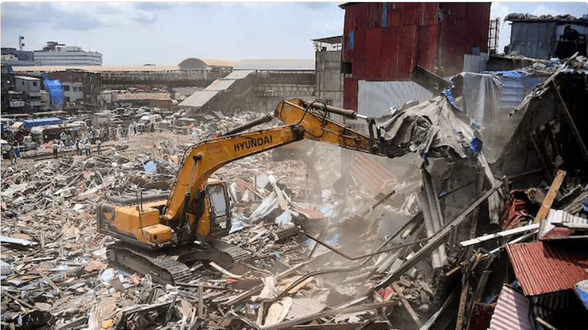 Bandra Slum Demolition Row: 100% Illegal Structures Cleared On INR 600 Cr Railway Land, 19 People Arrested