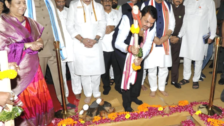 मुंबई में मनोरा विधायक निवास का निर्माण शुरू मुंबई में मनोरा विधायक निवास का निर्माण शुरू