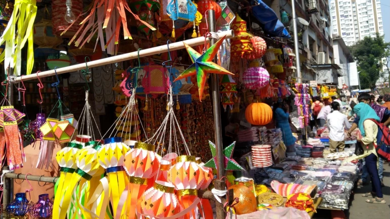 Massive crowd witnessed at Dadar market again Massive crowd witnessed at Dadar market again