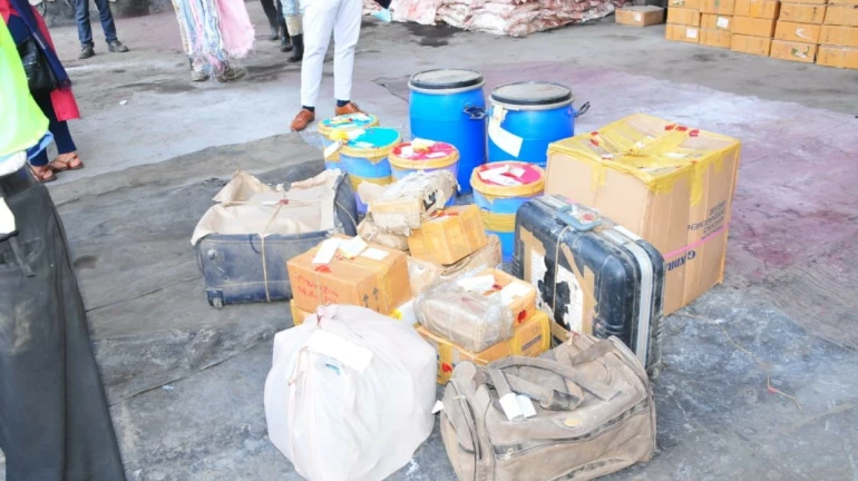 Mumbai Customs destructs seized drugs worth INR 538 crores in illicit market Mumbai Customs destructs seized drugs worth INR 538 crores in illicit market