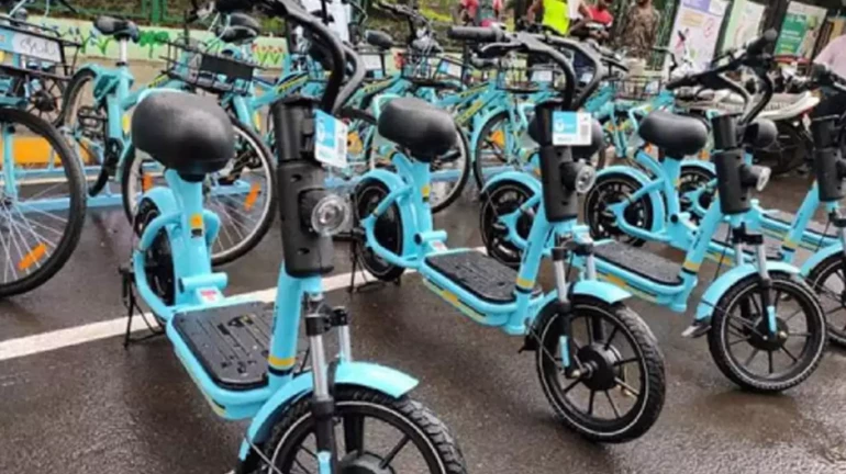 E-bike facility now available at Kurla railway station E-bike facility now available at Kurla railway station