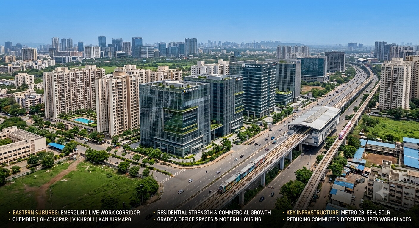 Why Mumbai's Eastern Suburbs Are Emerging as the City's Next Live-Work Corridor