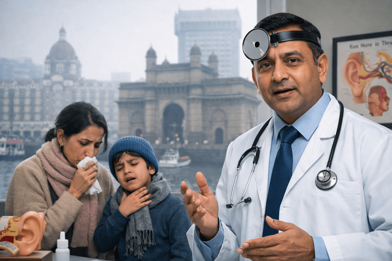 Mumbai Sees Rise In ENT Ailments As Winter Season Hits