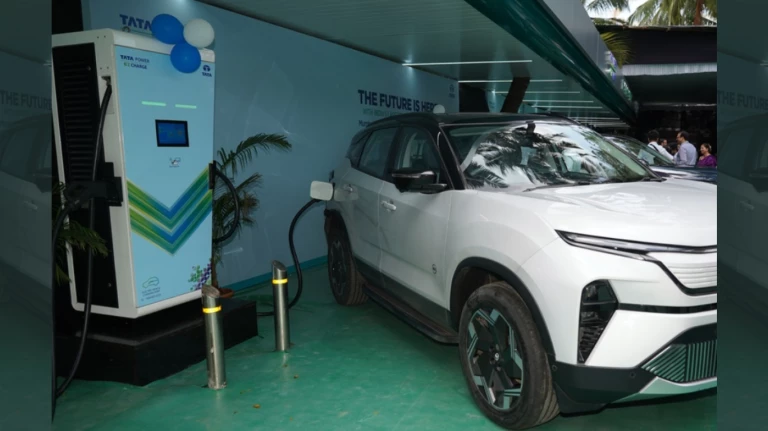 Mumbai Gets First Large-Scale EV Charging Hub By Tata Power & Tata Motors