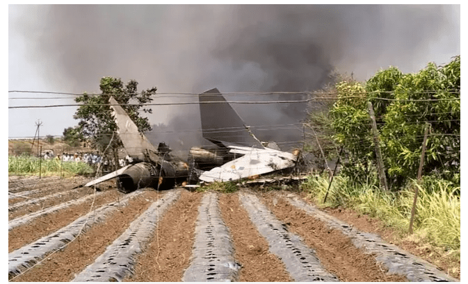 Nashik: Air Force's Sukhoi Fighter Crashes; Pilots Eject Safely