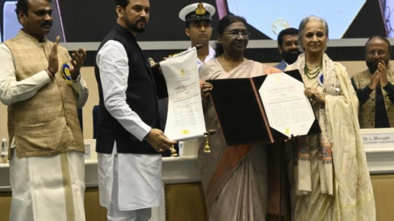राष्ट्रपती द्रौपदी मुर्मू यांच्या हस्ते ६९ व्या राष्ट्रीय चित्रपट पुरस्कारांचे वितरण राष्ट्रपती द्रौपदी मुर्मू यांच्या हस्ते ६९ व्या राष्ट्रीय चित्रपट पुरस्कारांचे वितरण