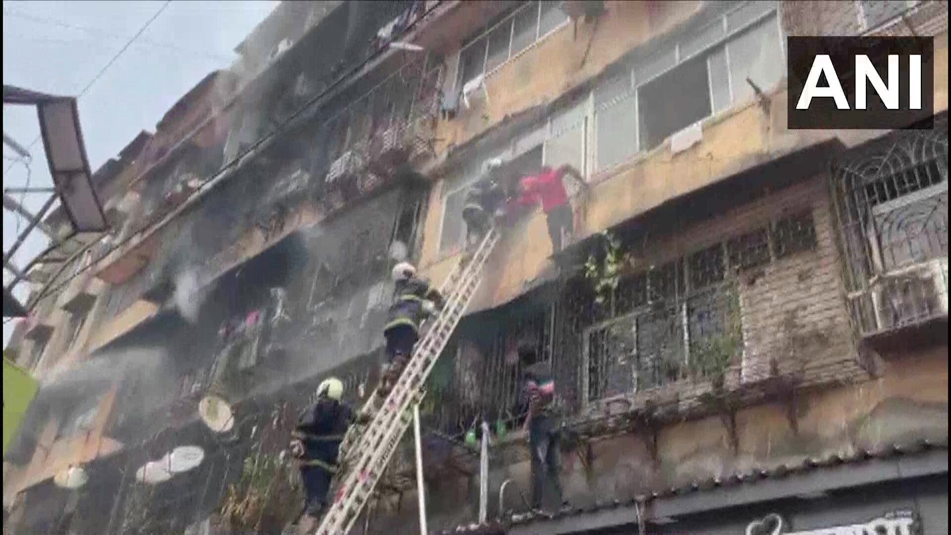 Mumbai: Level 2 Fire Breaks Out In A Byculla Building; No Casualties Reported