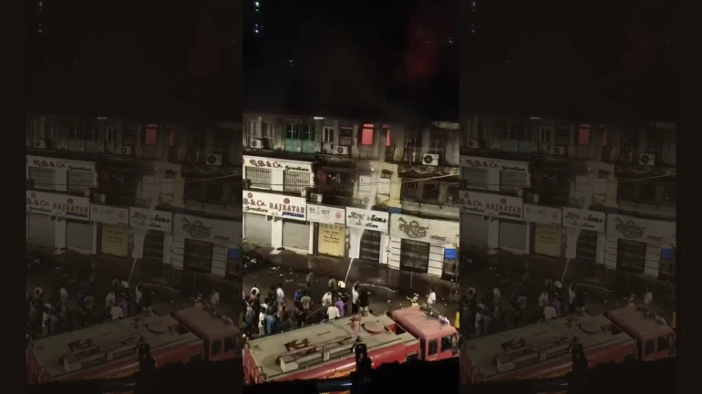 Fire Breaks Out In Mumbai's Agripada area; No Casualty Reported So Far Fire Breaks Out In Mumbai's Agripada area; No Casualty Reported So Far