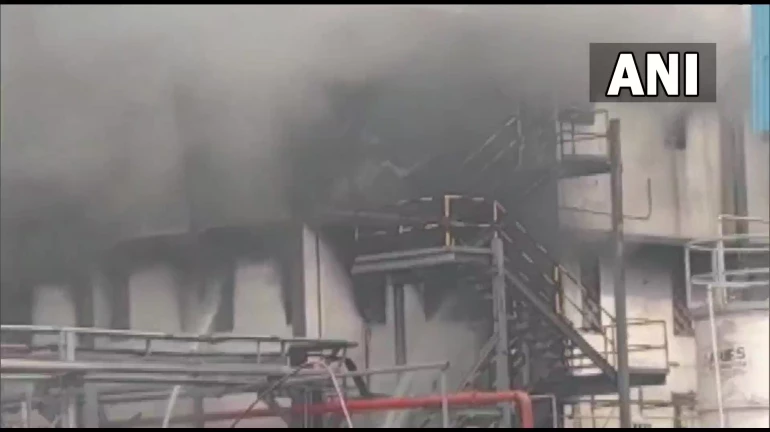 Palghar: One Dead After Fire At Chemical Factory