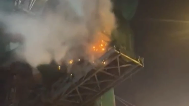Mumbai: Fire Breaks Out at Metro Line-2B Construction Site; No Injuries Reported Mumbai: Fire Breaks Out at Metro Line-2B Construction Site; No Injuries Reported
