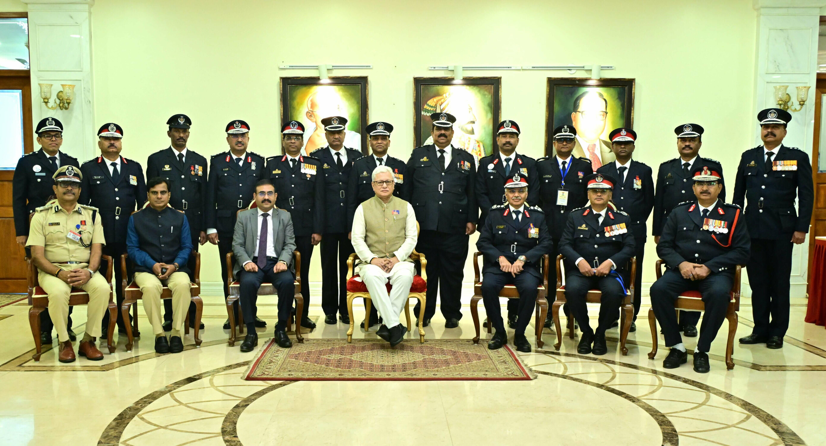 Mumbai: Fire Service Week Inaugurated by Governor; 12 Personnel Honoured with President’s Medals