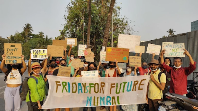 Mumbai: Youth-Led Environmental Movement Gathered For 'Global Climate Strike'