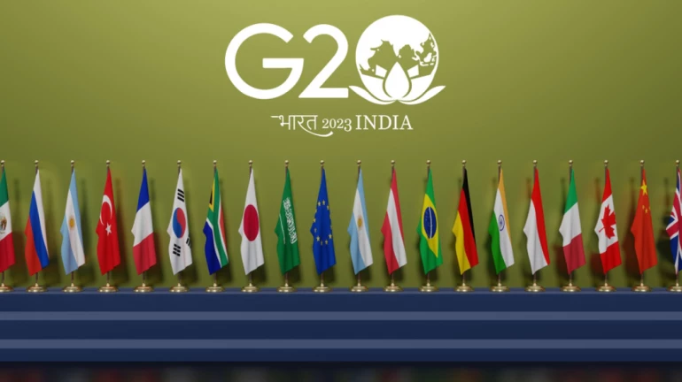 G-20 Trade and Investment Working Group meeting to start today in Mumbai: Streets illuminated G-20 Trade and Investment Working Group meeting to start today in Mumbai: Streets illuminated