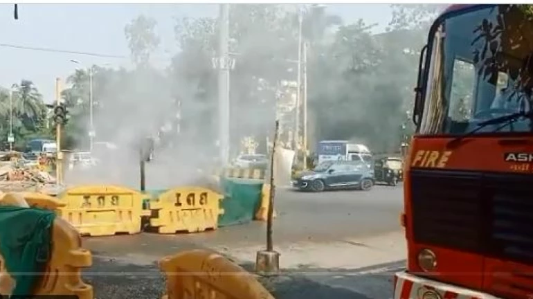 Navi Mumbai: Mahanagar Gas pipeline damaged during road repair work