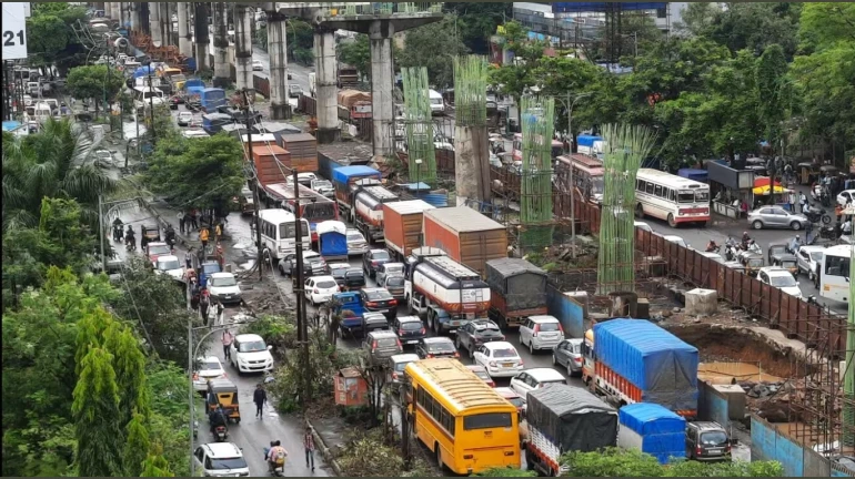 Thane Monsoon Update: Avoid traffic from Ghodbunder route if possible, says police