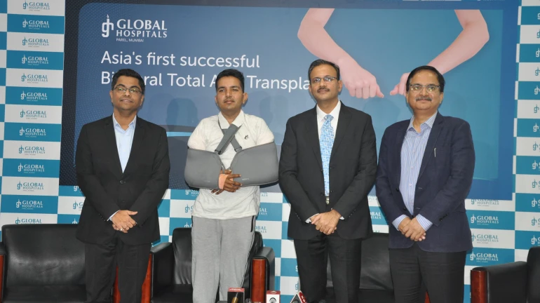 Mumbai: First from Asia, 33-year-old man successfully underwent Bilateral Total Arm transplant