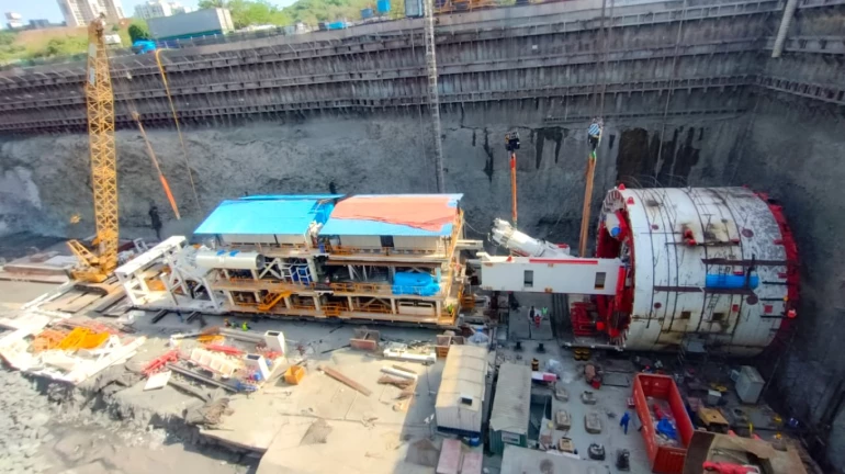 Mumbai: GMLR Twin Tunnel Work Progressing at Goregaon's Dadasaheb Phalke Chitranagari Mumbai: GMLR Twin Tunnel Work Progressing at Goregaon's Dadasaheb Phalke Chitranagari