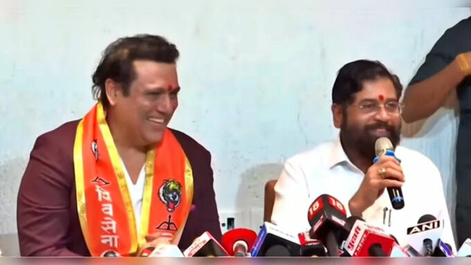 Ahead Of Lok Sabha Elections, Actor Govinda joins Eknath Shinde's Sena