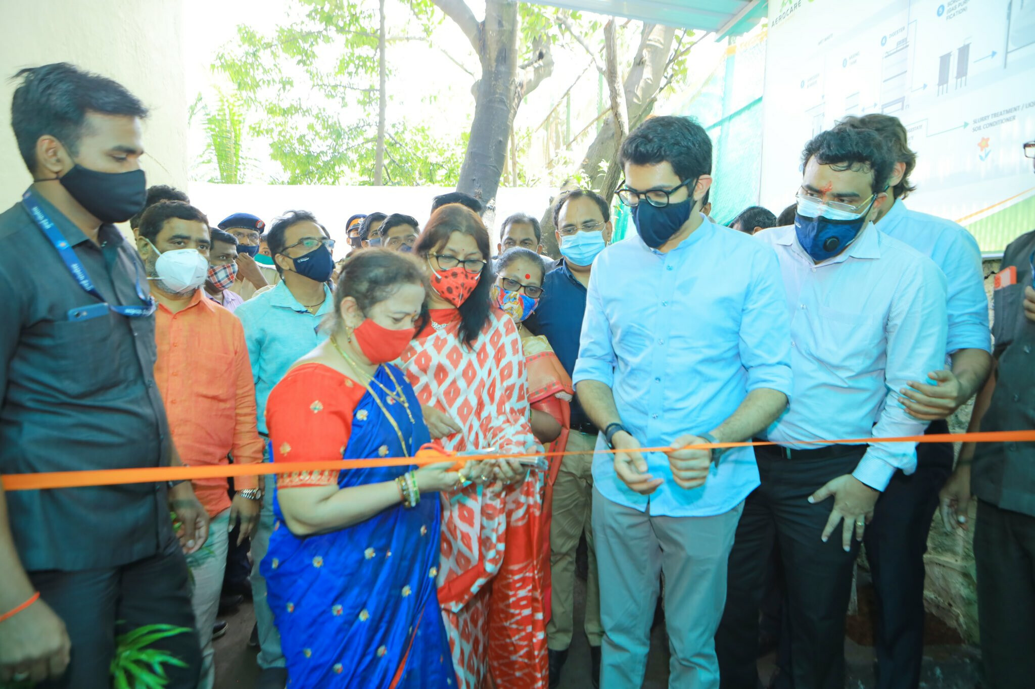 Aaditya Thackeray inaugurated waste-to-energy project near Haji Ali today