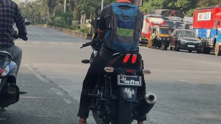 Navi Mumbai RTO takes action against 3000 bikers for not wearing helmets Navi Mumbai RTO takes action against 3000 bikers for not wearing helmets