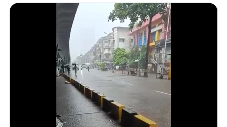 पालिकेने करून दाखवले, मुंबईत मुसळधार पाऊस मात्र हिंदमाता परिसरात साचलं नाही पाणी पालिकेने करून दाखवले, मुंबईत मुसळधार पाऊस मात्र हिंदमाता परिसरात साचलं नाही पाणी