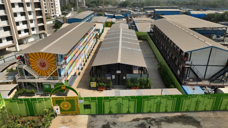 500 श्रमिकों के लिए 35,000 वर्ग फुट का श्रमिक आवास 500 श्रमिकों के लिए 35,000 वर्ग फुट का श्रमिक आवास