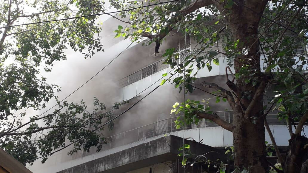 Fire breaks out in Andheri's Madhur Industrial Estate
