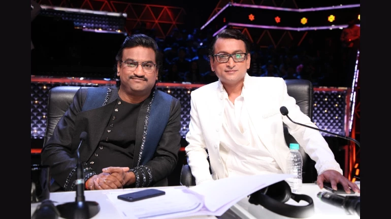 Musical prodigies Ajay and Atul impressed with the singing of Indian Idol contestants Musical prodigies Ajay and Atul impressed with the singing of Indian Idol contestants