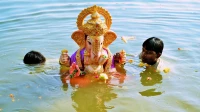 PoPची मूर्ती पाण्यात विसर्जित करावी असे शास्त्रात कुठे लिहले आहे? - हायकोर्ट PoPची मूर्ती पाण्यात विसर्जित करावी असे शास्त्रात कुठे लिहले आहे? - हायकोर्ट