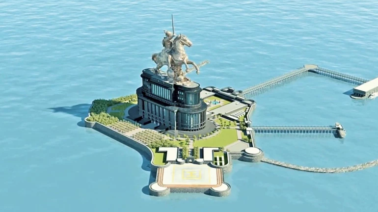 Chhatrapati Shivaji Maharaj Memorial will have a small replica in South Mumbai Chhatrapati Shivaji Maharaj Memorial will have a small replica in South Mumbai