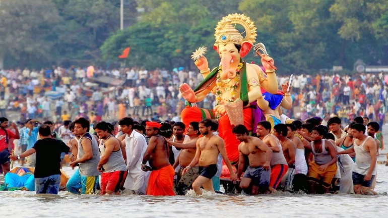 BMC bans direct immersion of the Ganesh idol