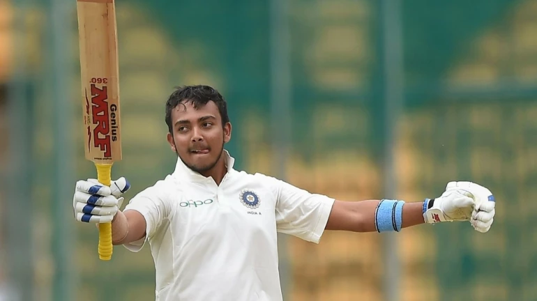 Prithvi Shaw makes ODI debut; also makes comeback in Test squad Prithvi Shaw makes ODI debut; also makes comeback in Test squad