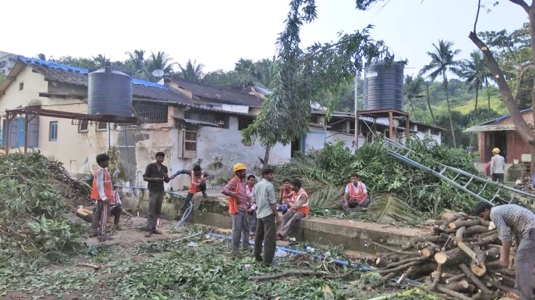 Authorities Removing Construction Materials From Aarey Metro Car Shed Site