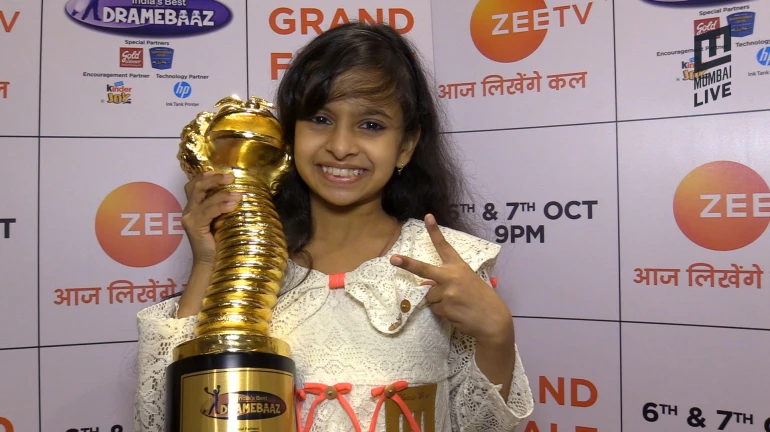 Dipali Borkar wins Zee TV's India's Best Dramebaaz season 3