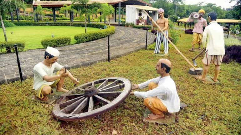 दिल्ली के मशहुर दिल्ली हाट के आधार पर मुंबई में बना पहला शिल्पग्राम दिल्ली के मशहुर दिल्ली हाट के आधार पर मुंबई में बना पहला शिल्पग्राम