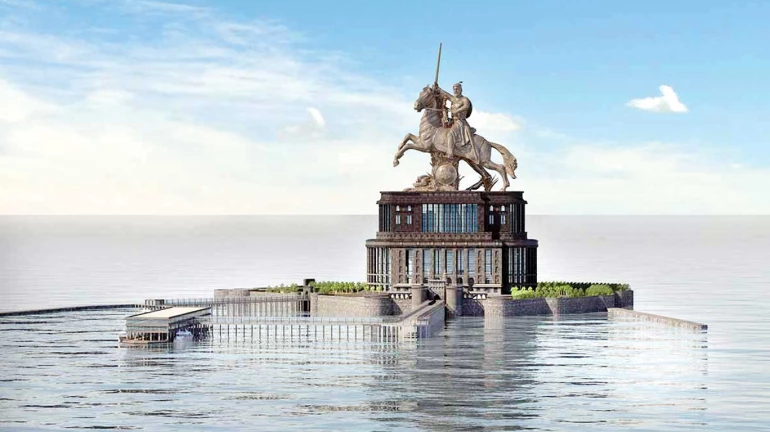 Committee for Chhatrapati Shivaji memorial site discusses on underwater tunnel in Arabian Sea during monsoon Committee for Chhatrapati Shivaji memorial site discusses on underwater tunnel in Arabian Sea during monsoon
