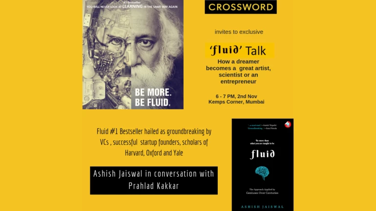 Adman Prahlad Kakkar in conversation with best-selling author Ashish Jaiswal for a fluid talk