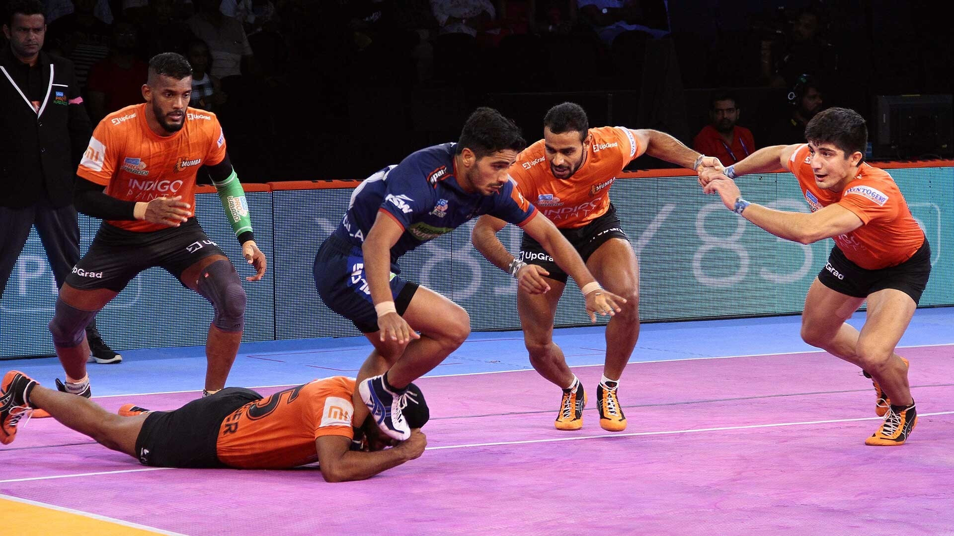 PKL Season 6: Haryana Steelers bag first win of the season beating U Mumba 35-31