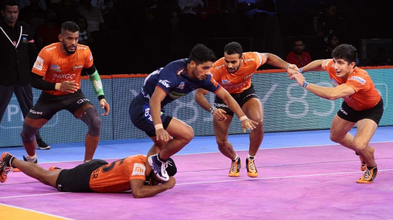 PKL Season 6: Haryana Steelers bag first win of the season beating U Mumba 35-31 PKL Season 6: Haryana Steelers bag first win of the season beating U Mumba 35-31