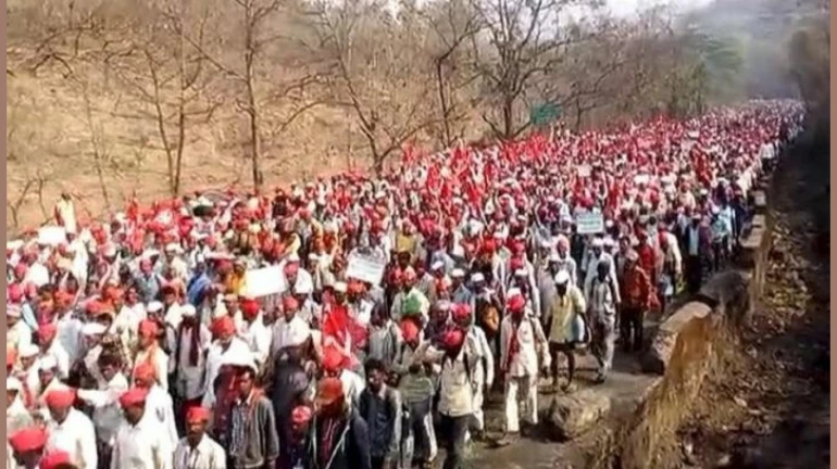 More than 20,000 farmers, Adivasis to march towards Mumbai