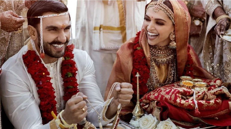 दीपिका पादुकोण और रणवीर सिंह के शादी की खास तस्वीरें