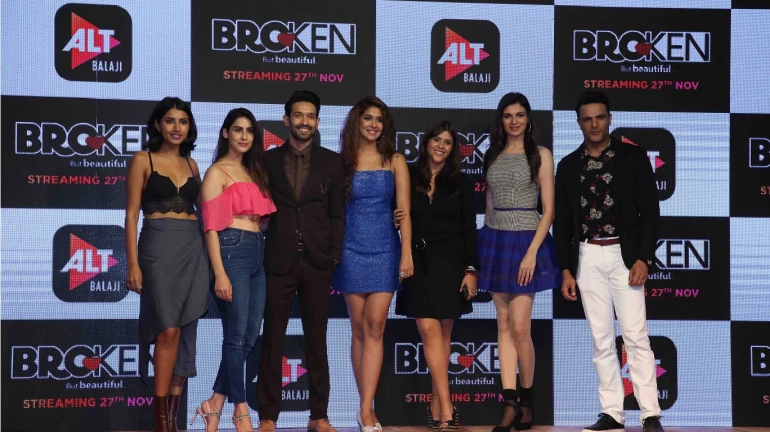 AltBalaji launches the music of their next webseries 'Broken, but beautiful'