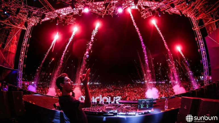 More than 30000 fans attend Sunburn Arena's Tota Myna launch with Nucleya