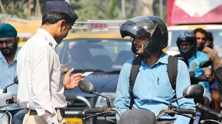 Mumbai: 10 Days Since Action Against Helmet-Less Pillion Riders Began; Here's The Progress So Far Mumbai: 10 Days Since Action Against Helmet-Less Pillion Riders Began; Here's The Progress So Far