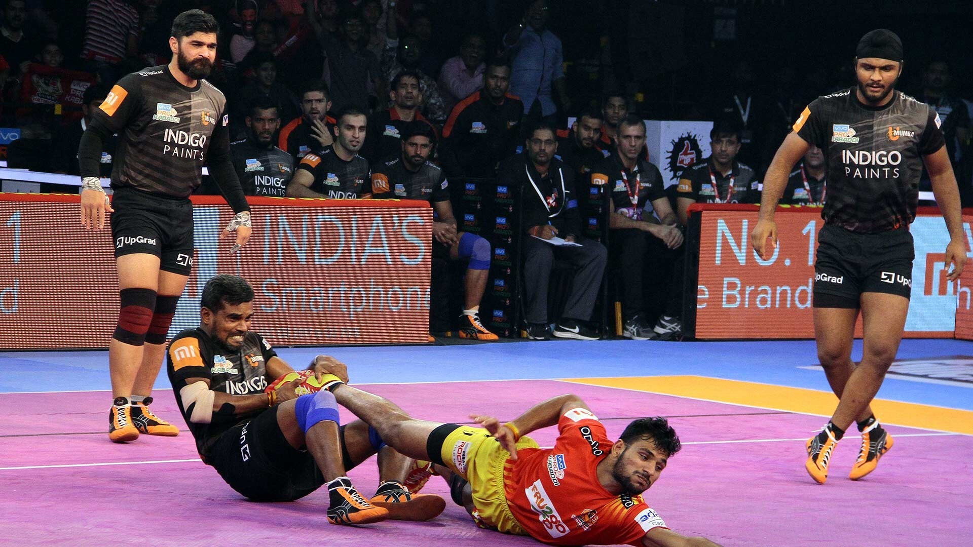 PKL Season 6: Gujarat Fortunegiants come back from a 10-point deficit to defeat U Mumba