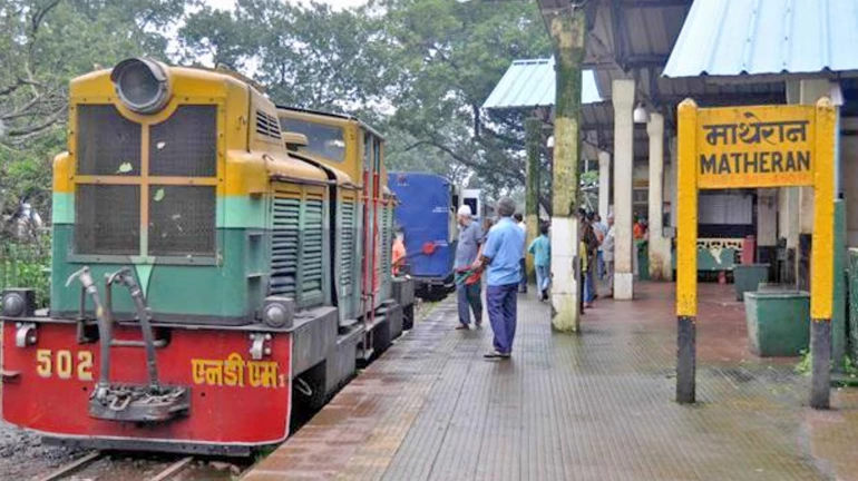 माथेरान की मिनी ट्रेन में एसी डब्बा के बाद जल्द जोड़ा जाएगा पारदर्शक डब्बा माथेरान की मिनी ट्रेन में एसी डब्बा के बाद जल्द जोड़ा जाएगा पारदर्शक डब्बा
