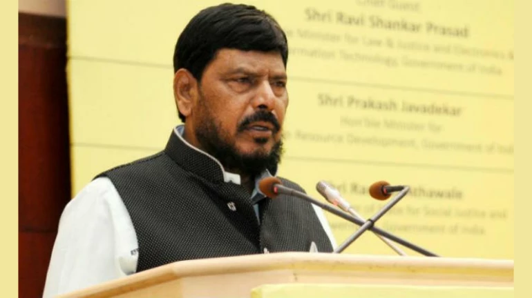 RPI(A) अध्यक्ष रामदास आठवले ने दक्षिण मध्य मुंबई से लोकसभा चुनाव लड़ने का किया दावा