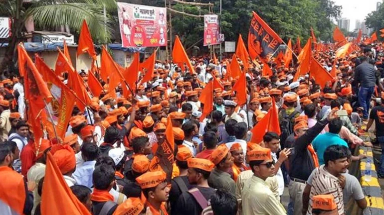 आरक्षण मिलने तक आजाद मैदान से नहीं हटेंगे- मराठा क्रांती मोर्चा आरक्षण मिलने तक आजाद मैदान से नहीं हटेंगे- मराठा क्रांती मोर्चा